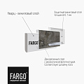 Кварцевый плинтус Fargo DL 1601 Дуб Снежный градиент Кварцевый плинтус Fargo DL 1601 Дуб Снежный градиент
